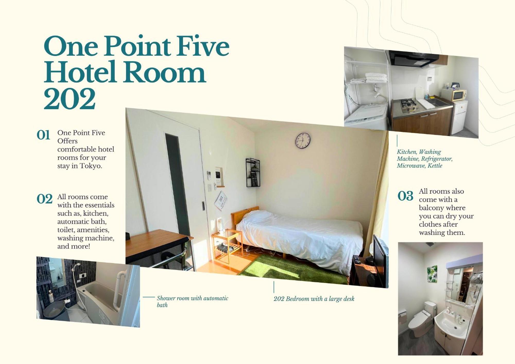 Hotel One Point Five à Tōkyō Extérieur photo